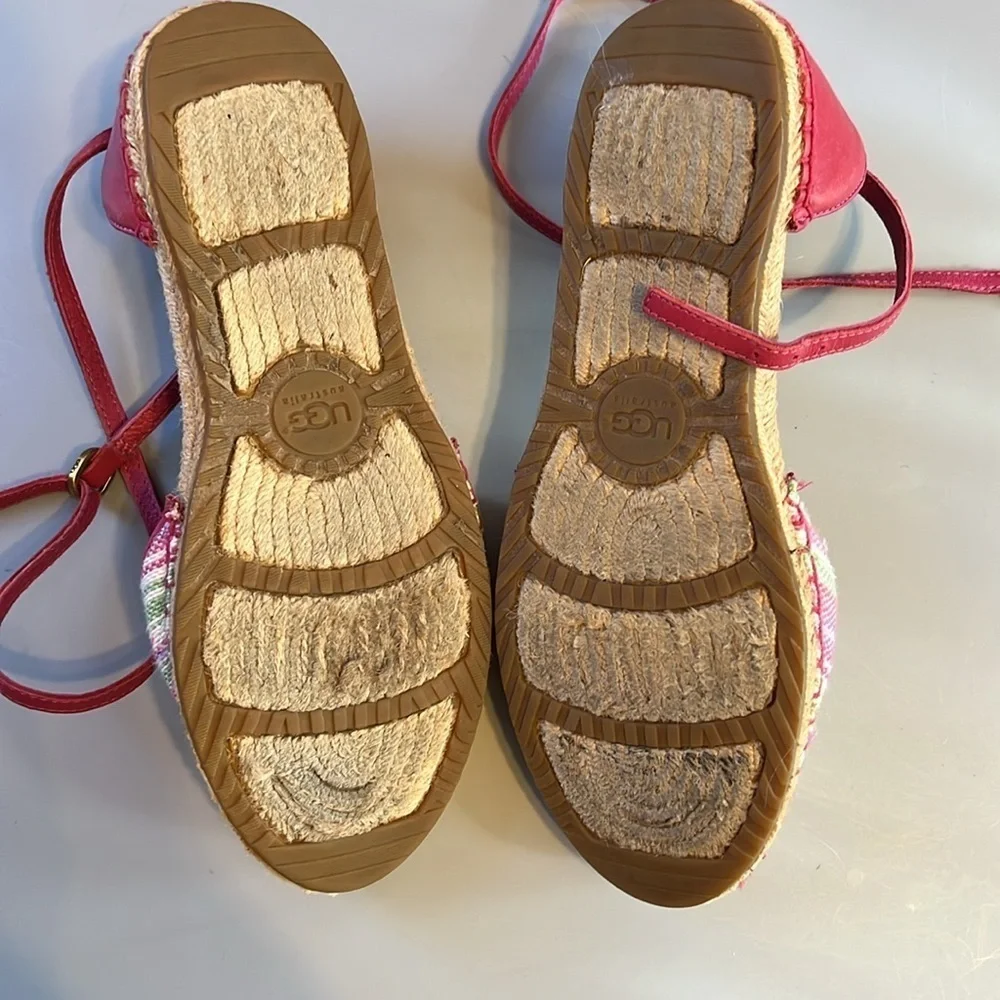 Ugg Women's Libbi Serape Espadrilles, Furious Fuchsia